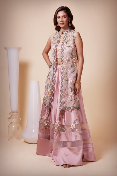 Trending Fashion Dark Maroon Wedding Sharara Suit with Sequins LSTV113776